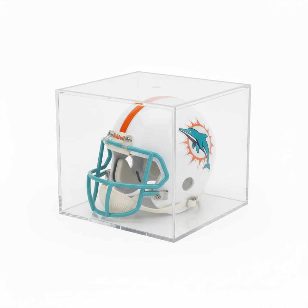 Miami Dolphins Riddell Mini Helmet, 1980–1996 Style